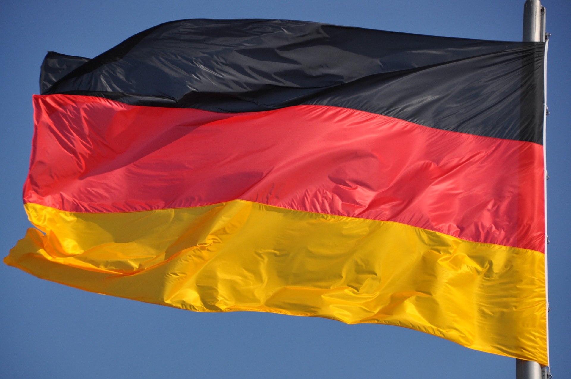 Niemiecka flaga.